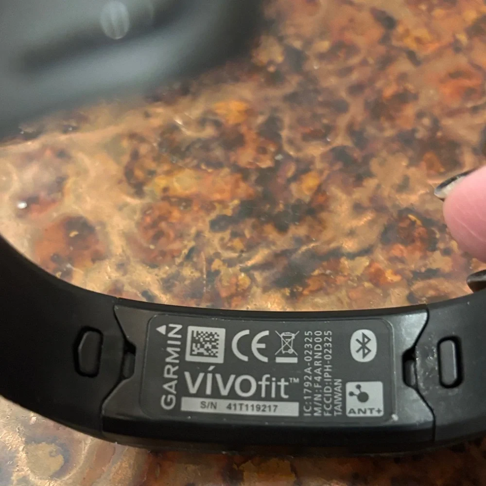 Sleek Black Fitness Wearable